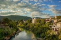 Sunset in Mostar