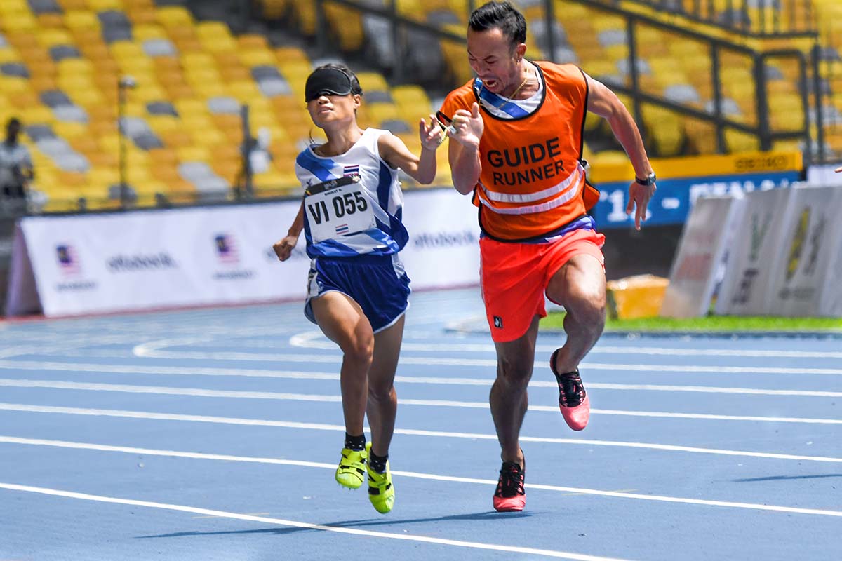 Visually Impaired over coming adversity