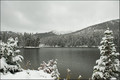 First Snow at Sylvan Lake