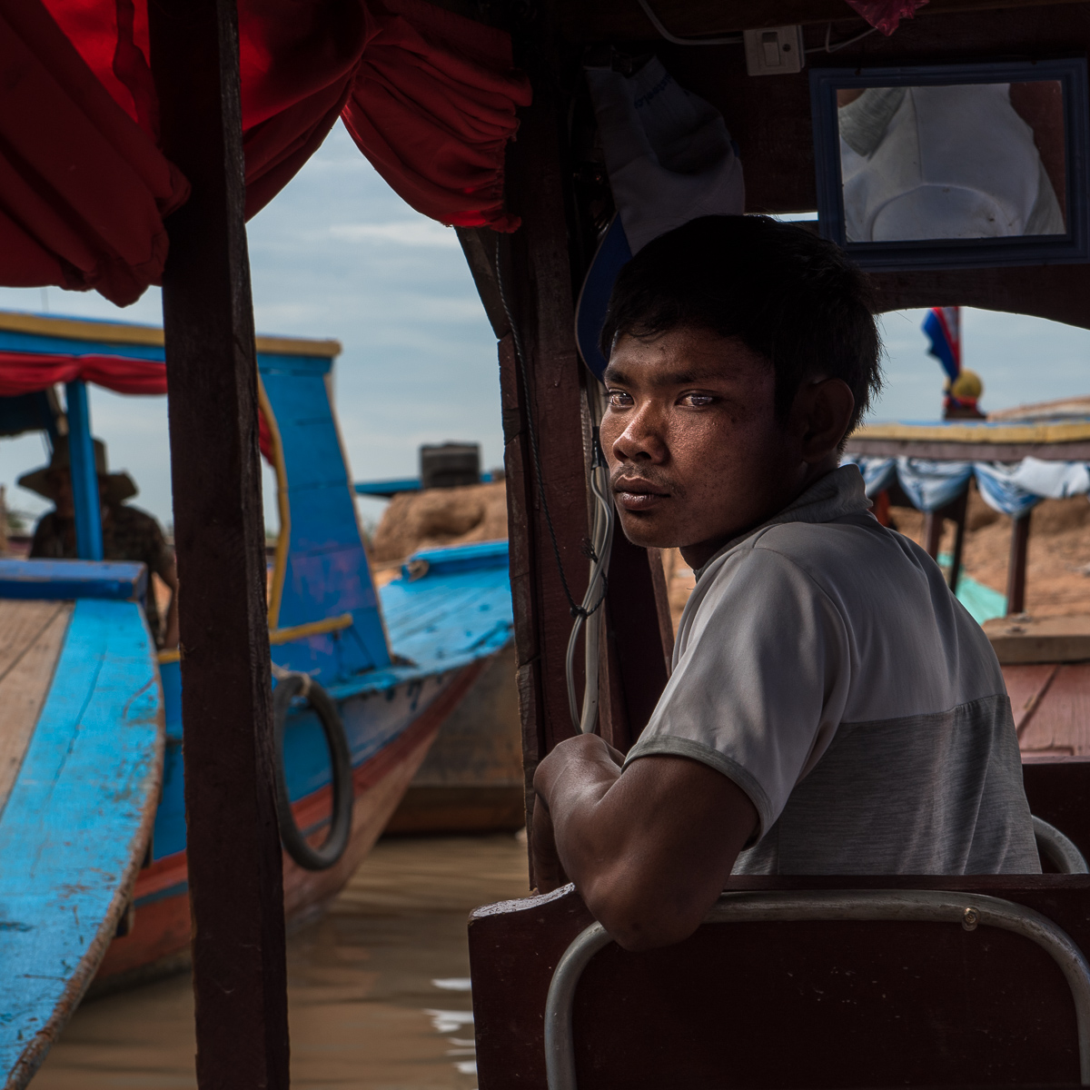 boy with a boat