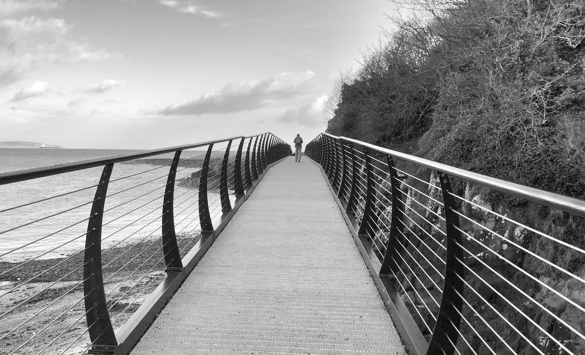 Walkway on Belfast Lough