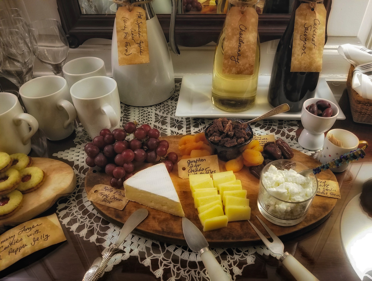 Christmas Cheeseboard at the Inn