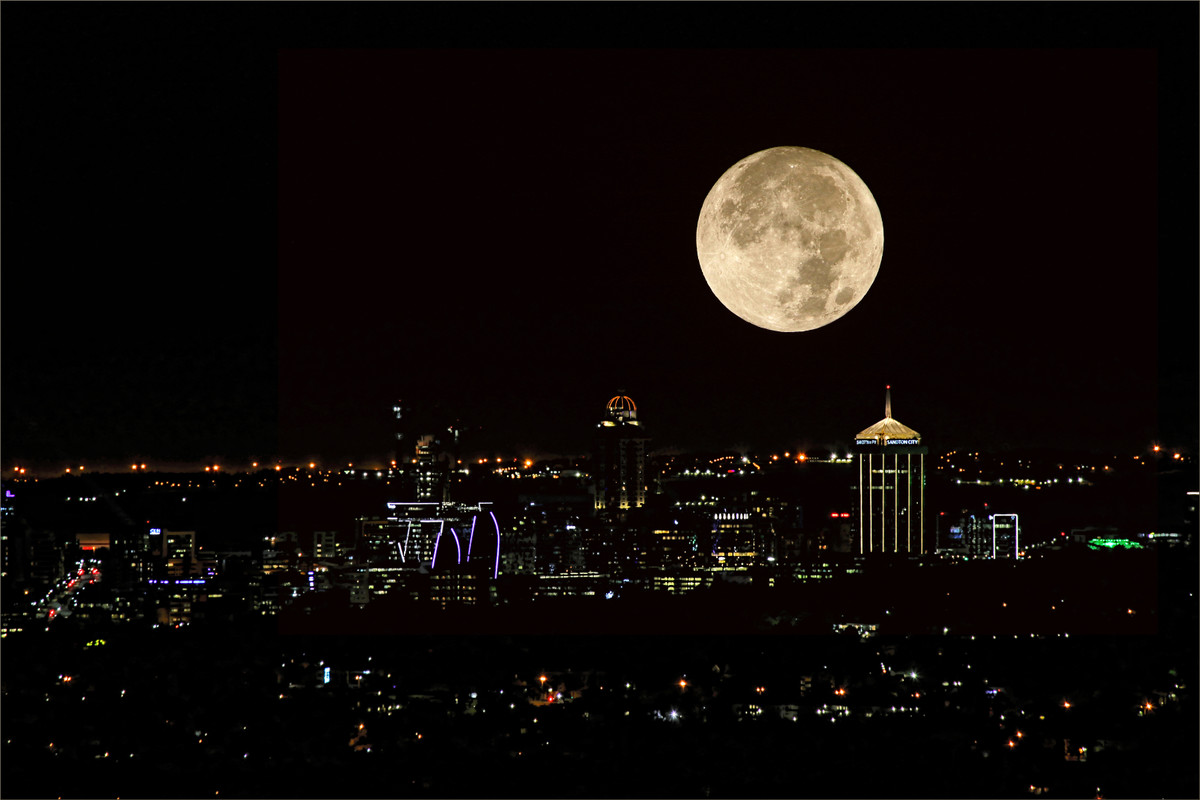 Super Moon January 1st 2018