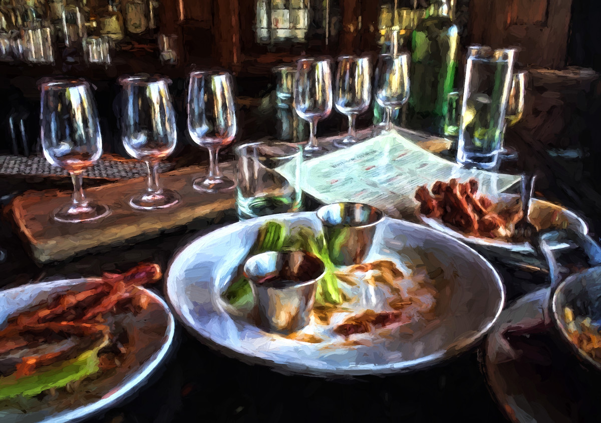 Still Life Gin Flight