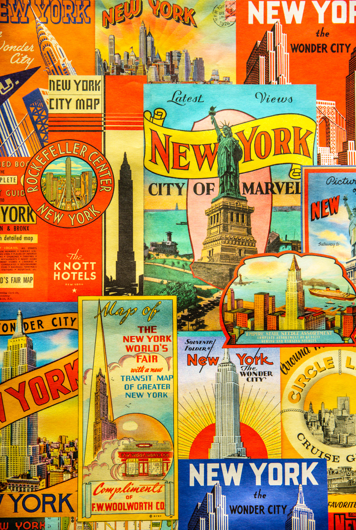 New York Guide in a single sheet of paper
