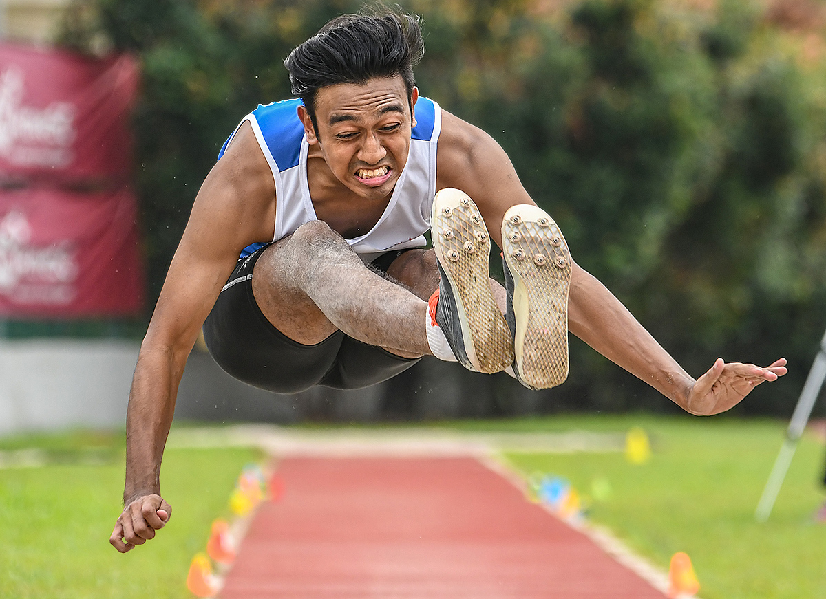 A Long Jumper's Effort