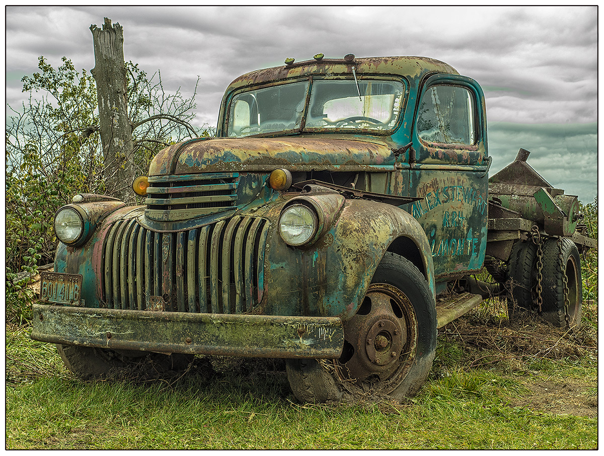 Alex Stewart's truck