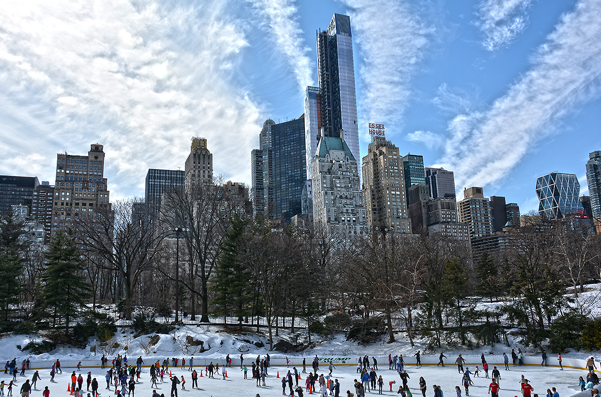 Central Park Frozen