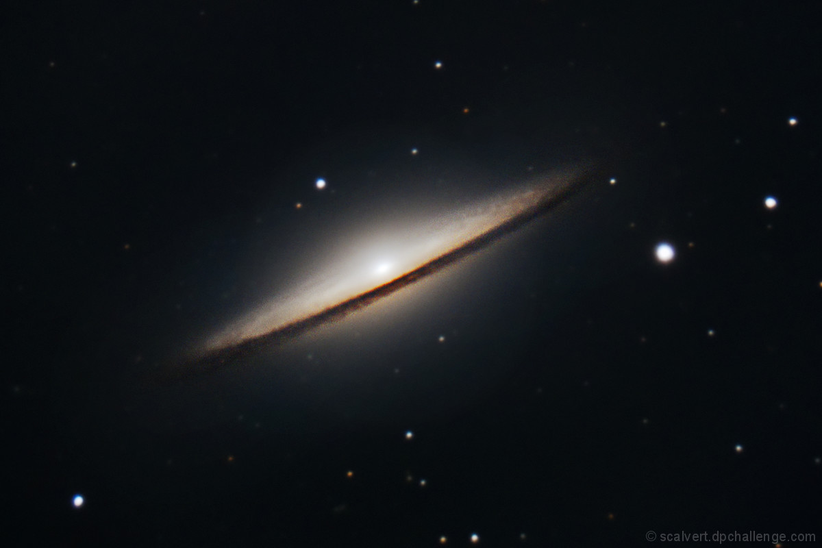 The Sombrero Galaxy: a black hole at heart