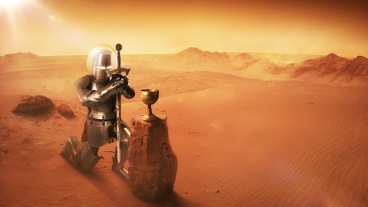 Holy Grail found on Mars