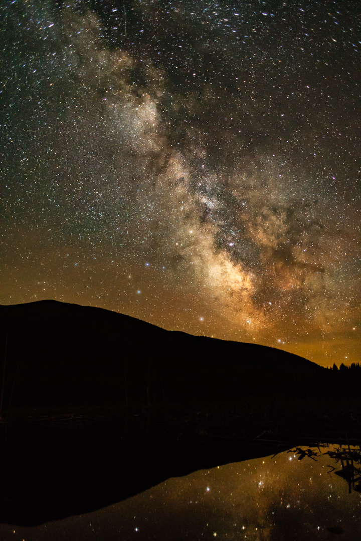 Reflexion of the Milky Way