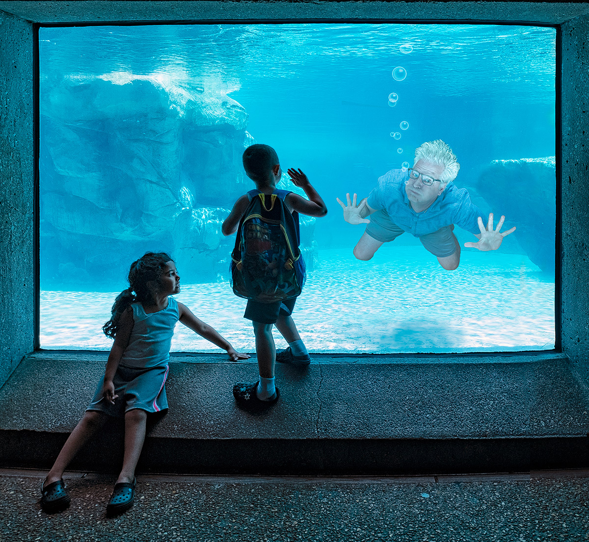 Confined and submerged