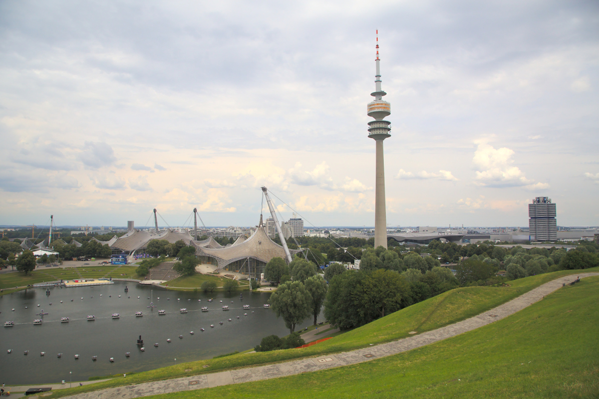 Munich, Olympic Area and BMW Welt