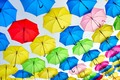 Raining Umbrellas