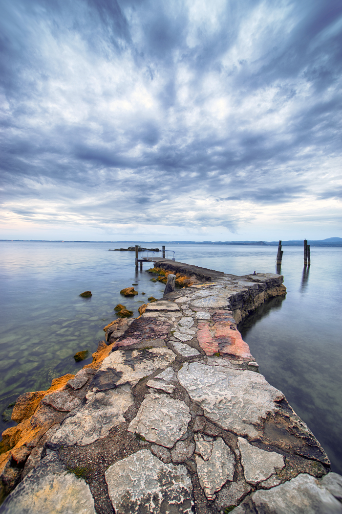 The path to the pier