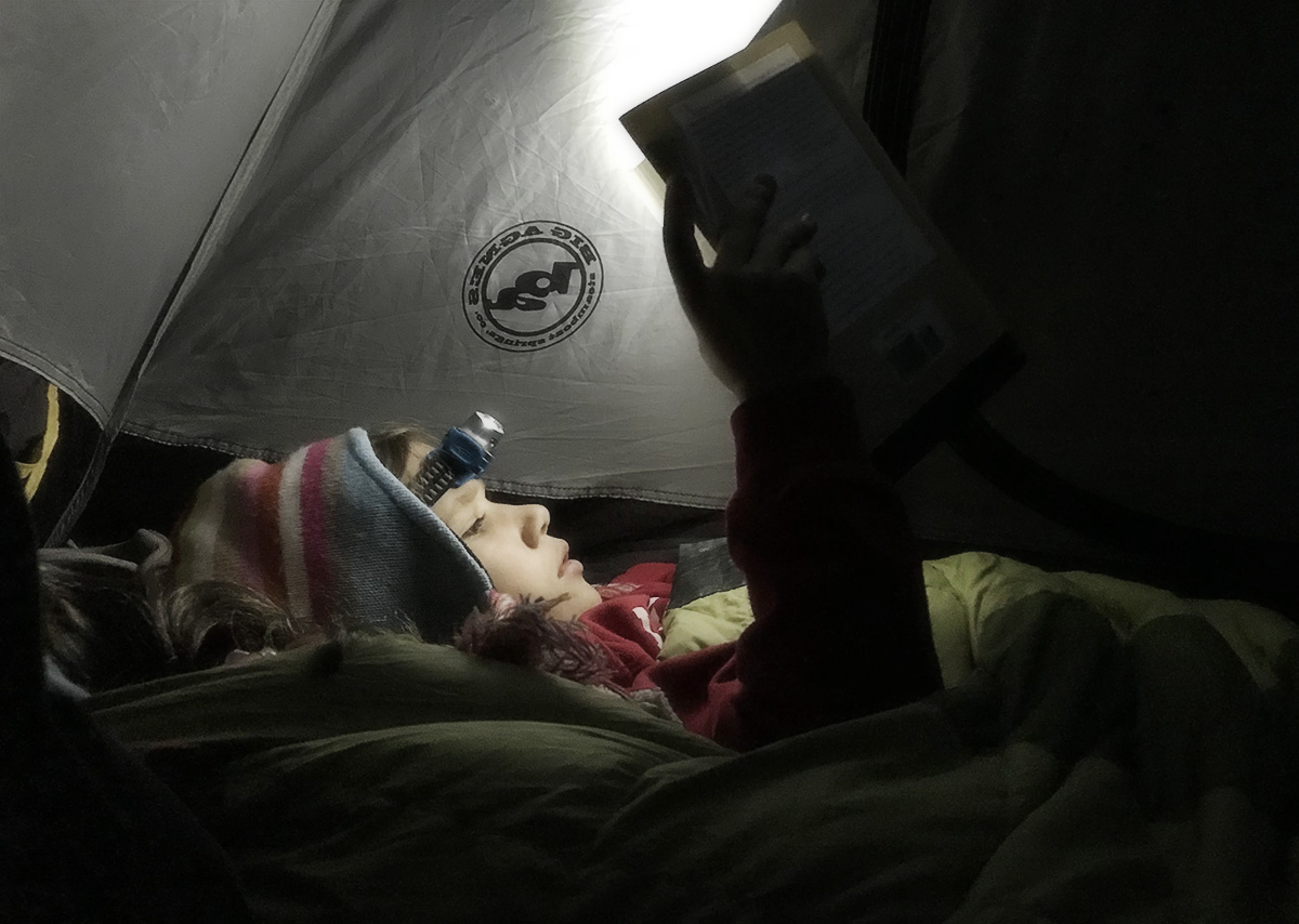 Camping with K