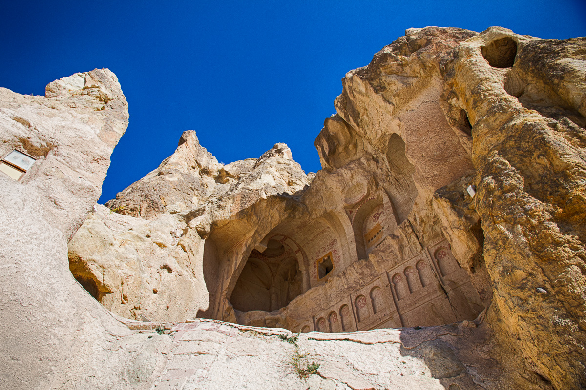 church carved in rock