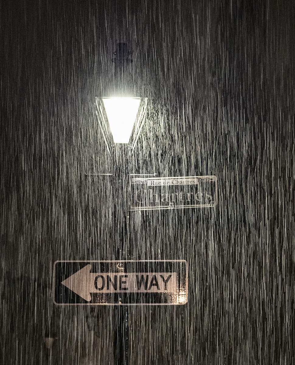 Rainy night in New Orleans