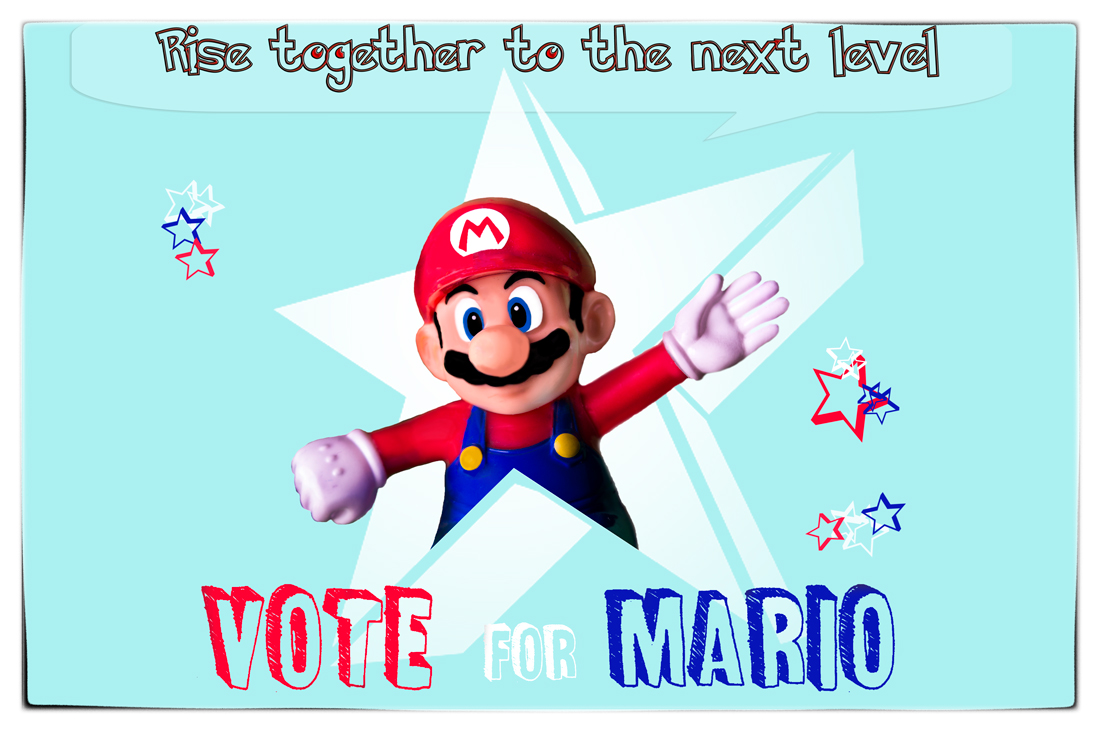 Super-Mario's political campaign 