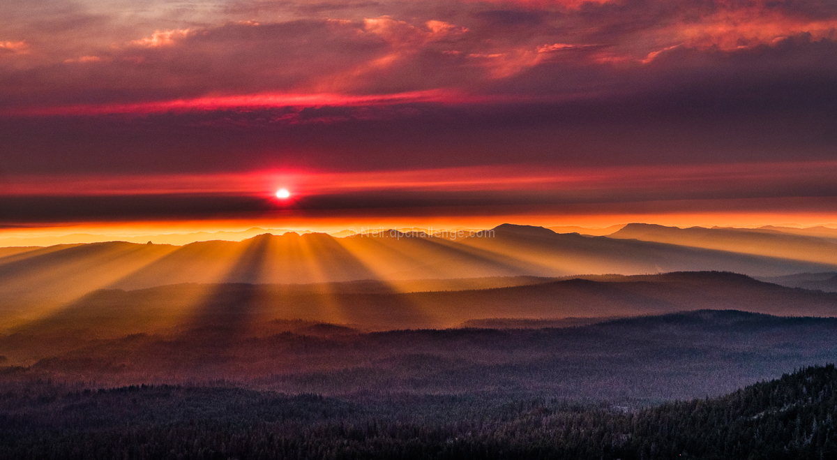 Watchman Sunset (Crater Lake)