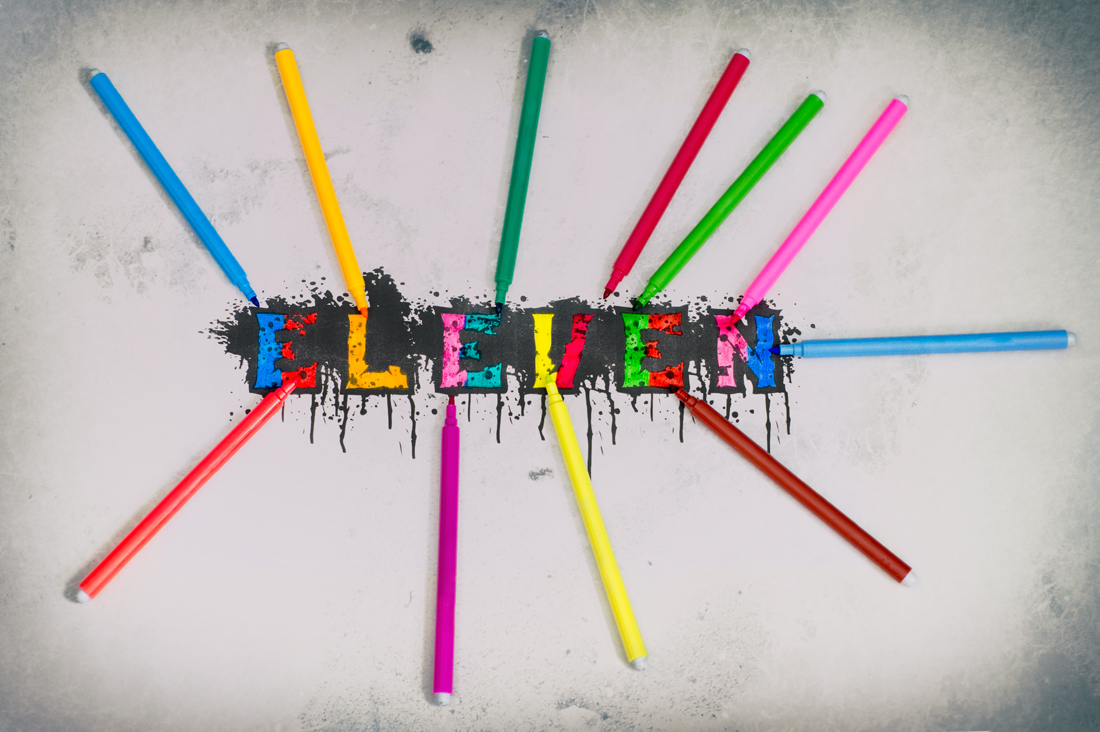 11 colors