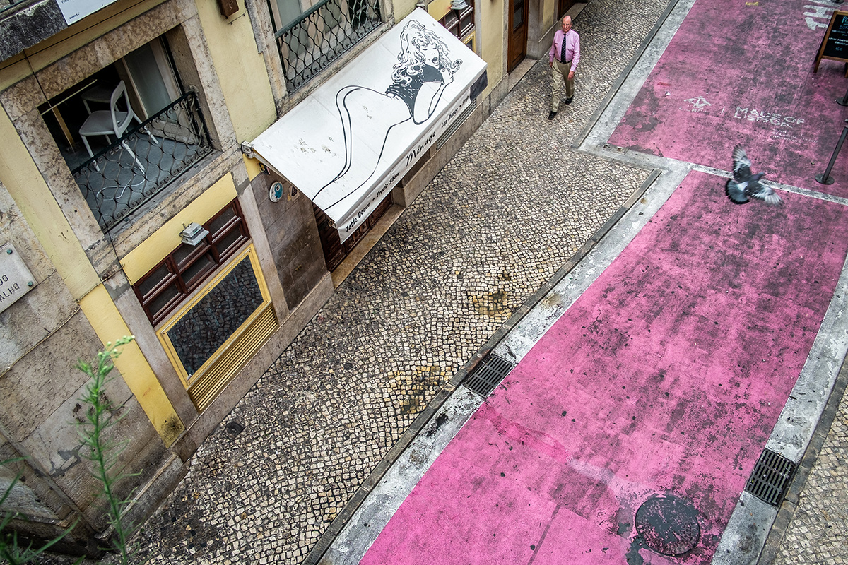 pink street