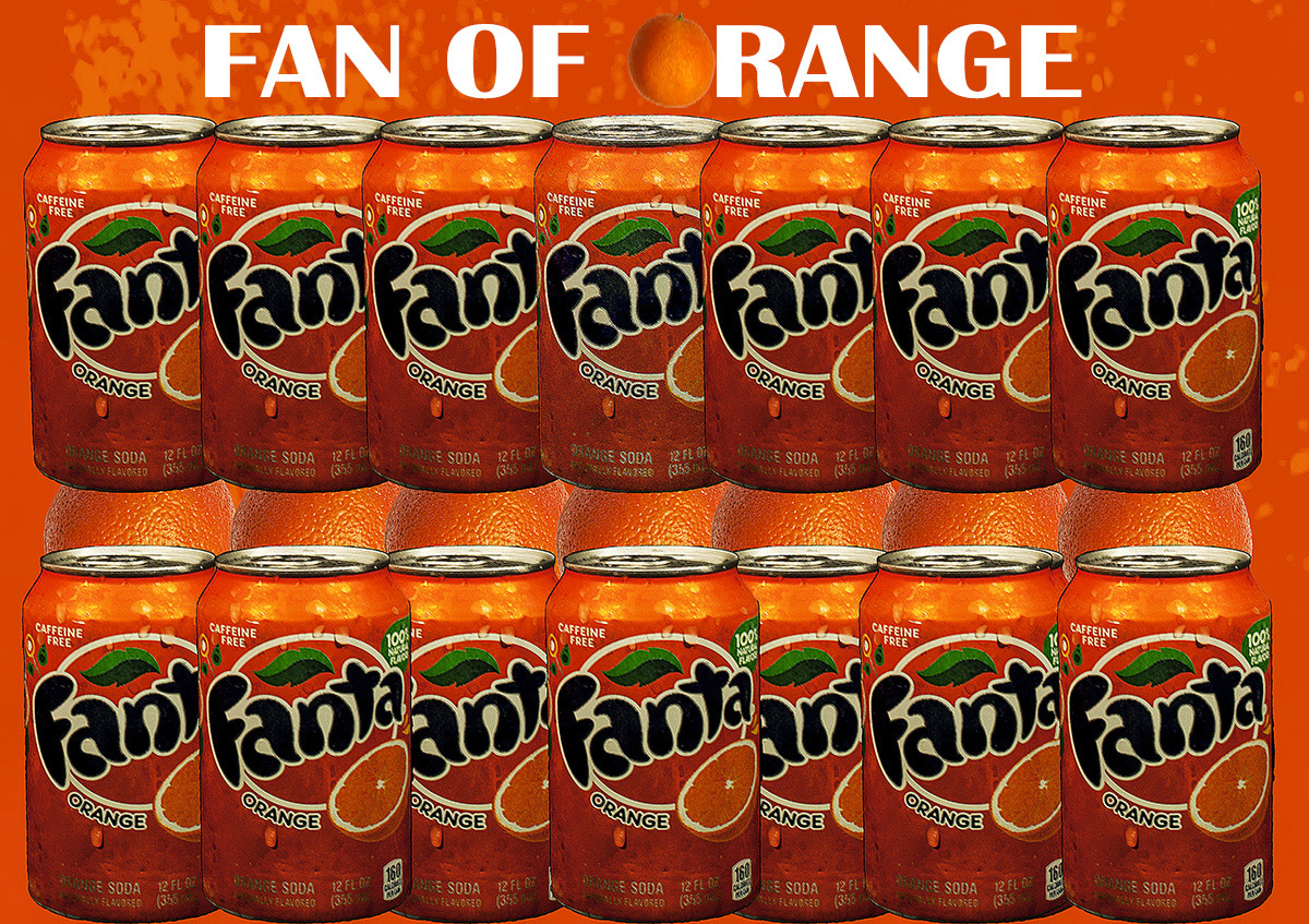 Fan of Orange