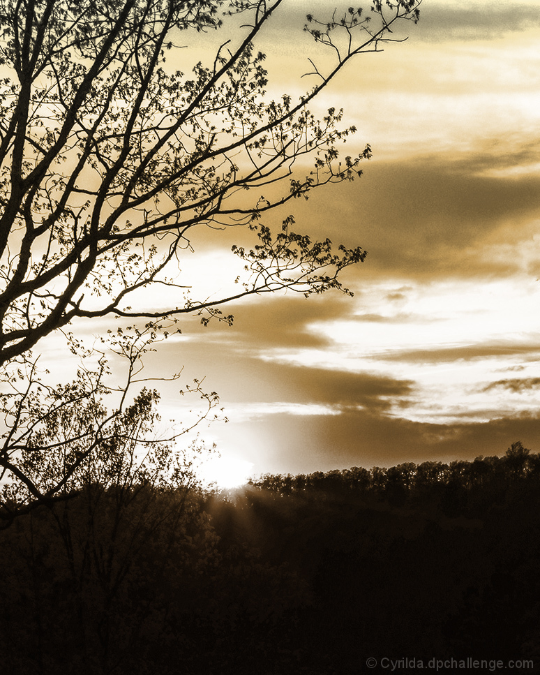 Sunset Over Indian Mountain