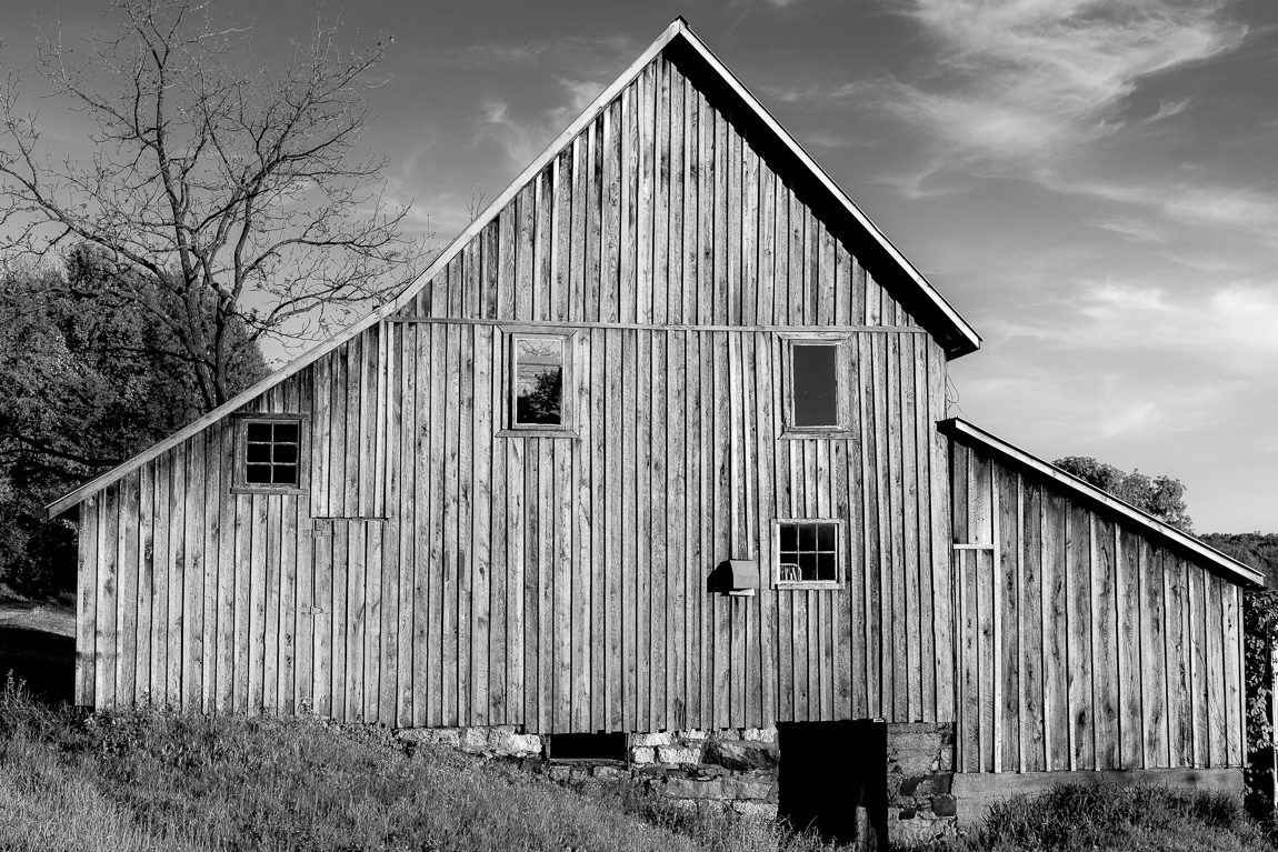 High Contrast Barn