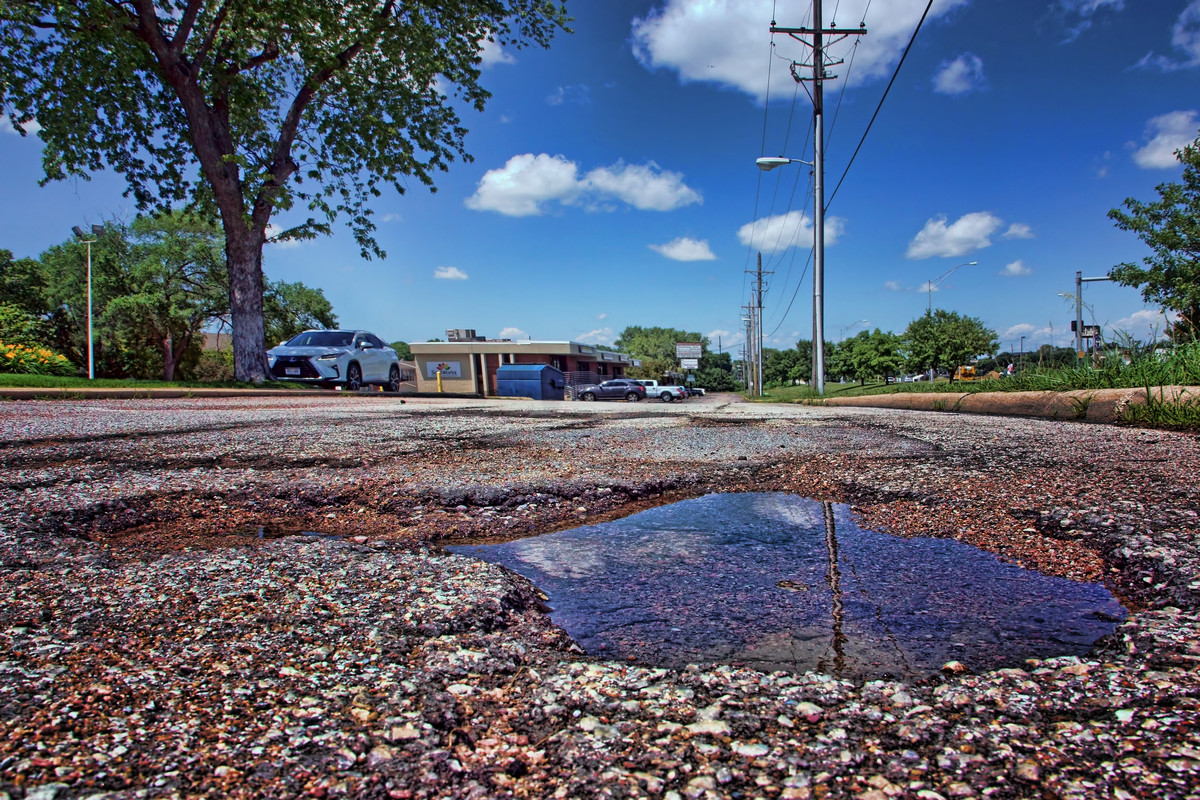 Pothole Reflection