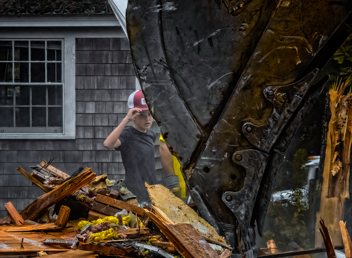 The Boy and the Backhoe