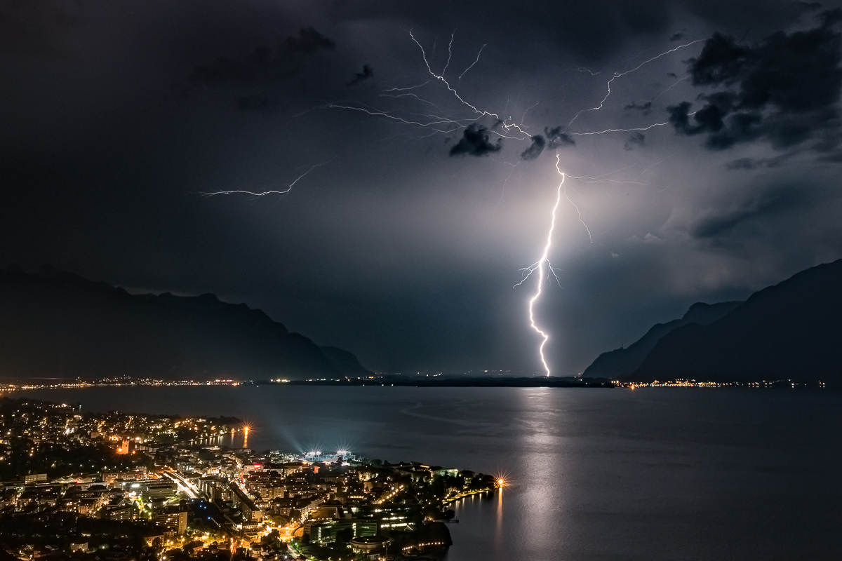 Lightning at Night