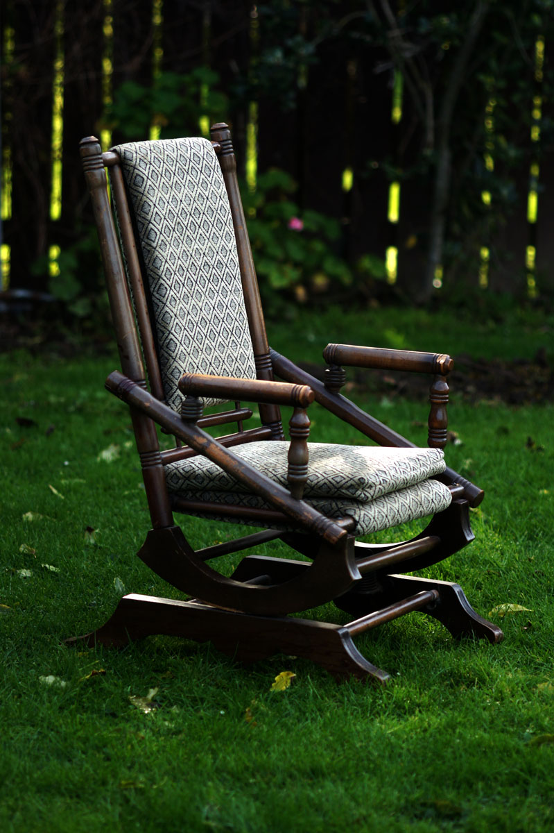  Grandma's Rocker, Built by a craftmans Hands,  Circa early 1900s....