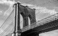 Part of the Brooklyn Bridge