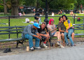 Tompkin's Square - 5 & Yellow