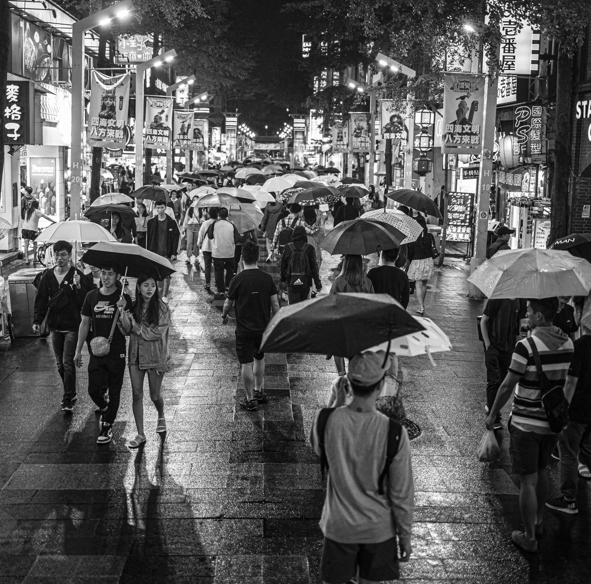 Les Parapluies