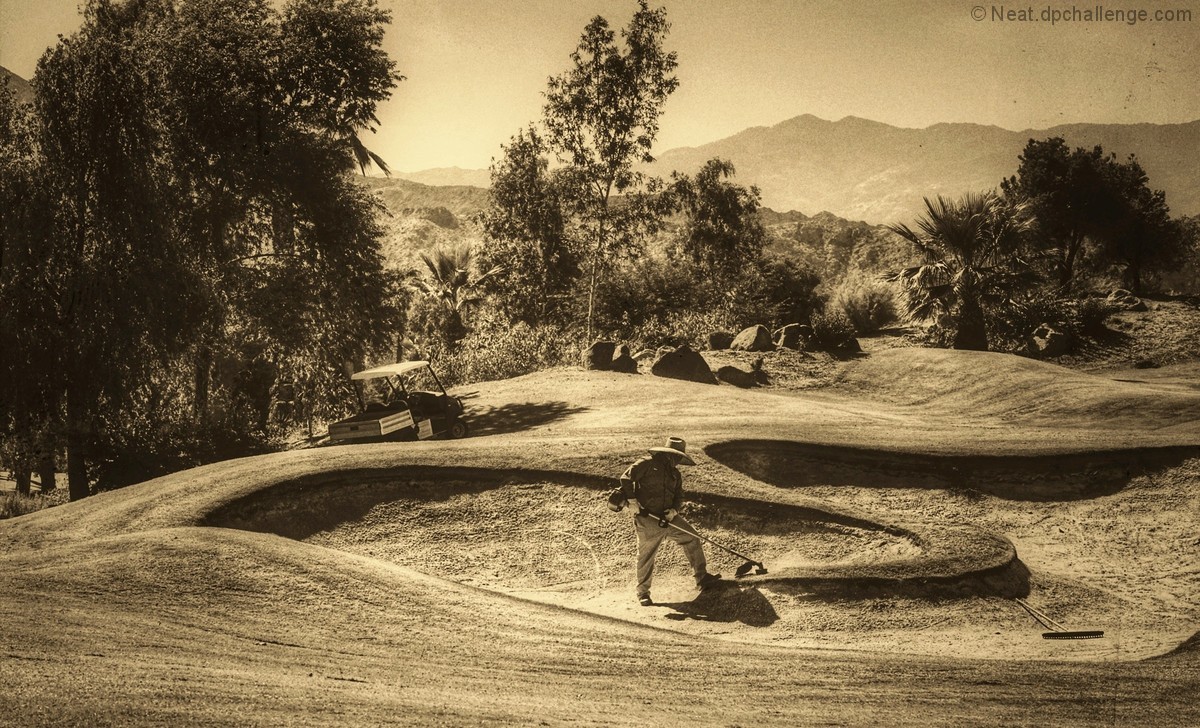 Big job maintaining a golf course