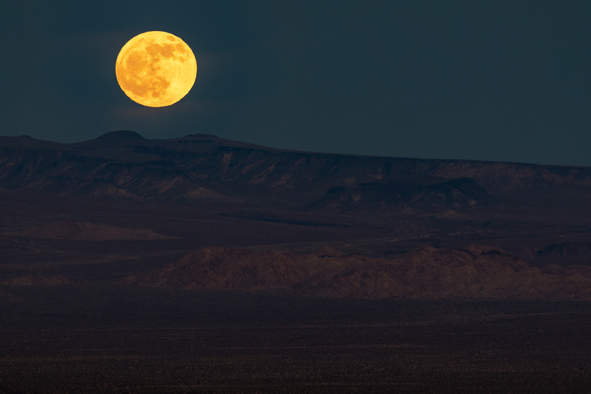 Last full moon of the decade