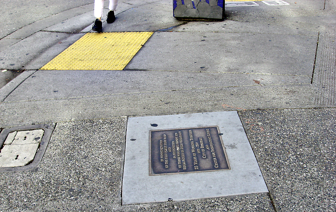 First Public Curb Ramp