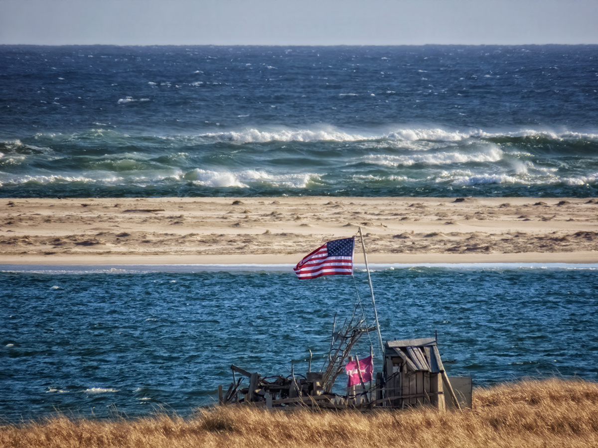 New Flag & New Hope for the Old Dune Shack