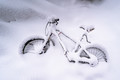 Bicycle in the Snow