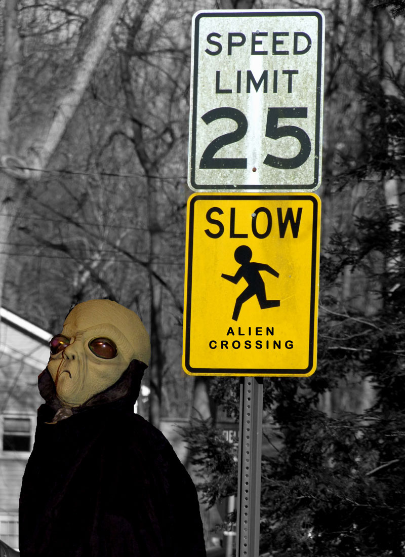 Alien Crossing
