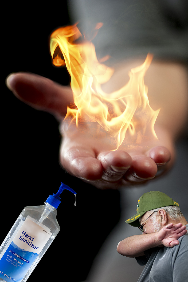 Wash Your Hands and Extinguish the Flames of Corona!