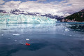 Boating in Front of the Hubbard Glacier