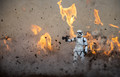 Attack on planet Mustafar