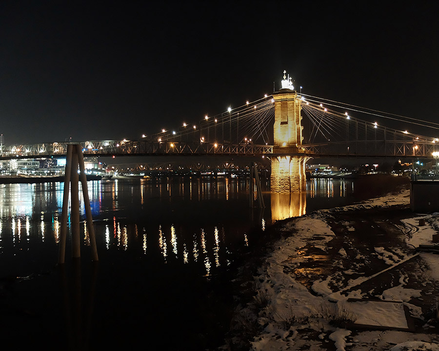 Roebling Suspension Bridge ~ Cincinnati