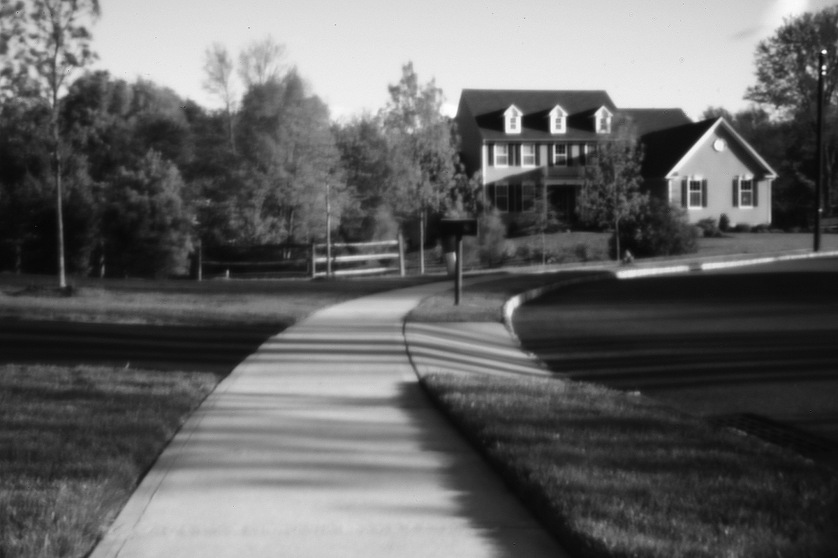 Walkway to the house