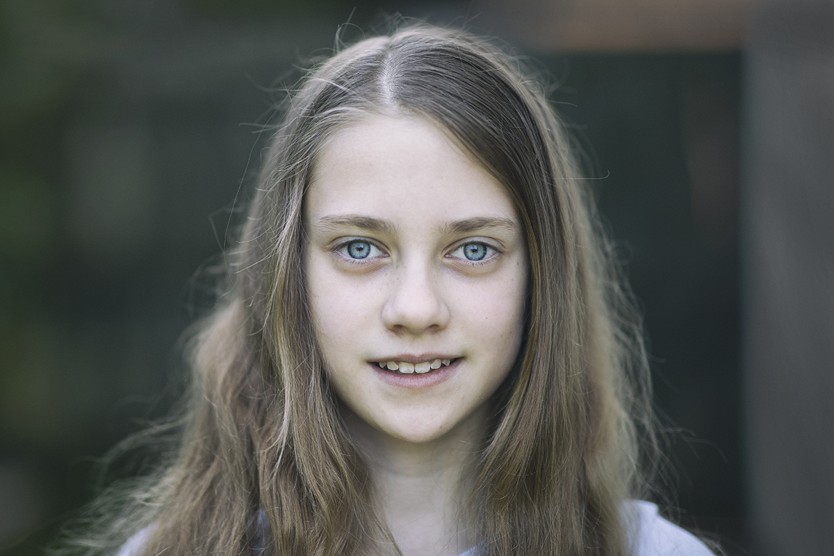 Blue eyed girl