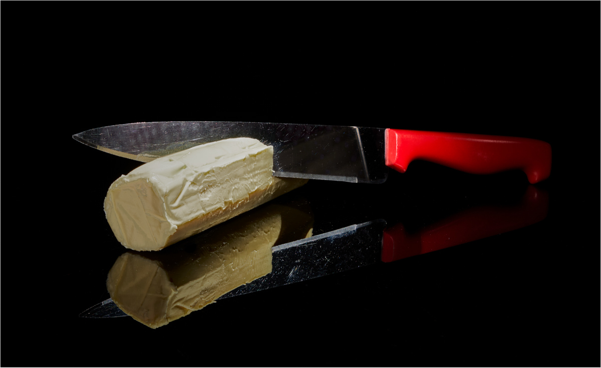 A knife through butter