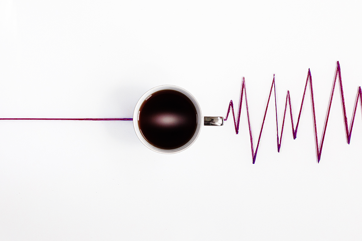 My heartbeat runs on Coffee